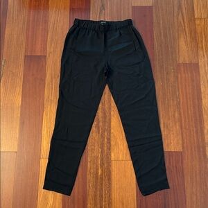Theory Silk Black Pants